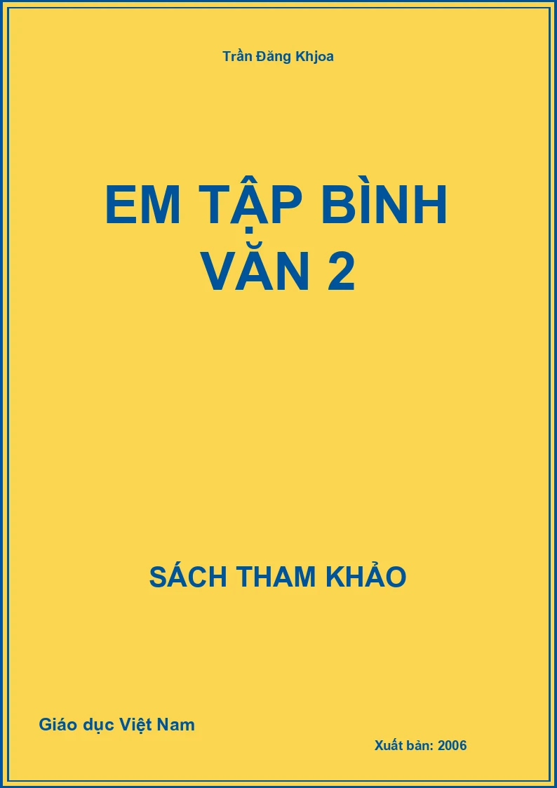 Em Tập Bình Văn 2
