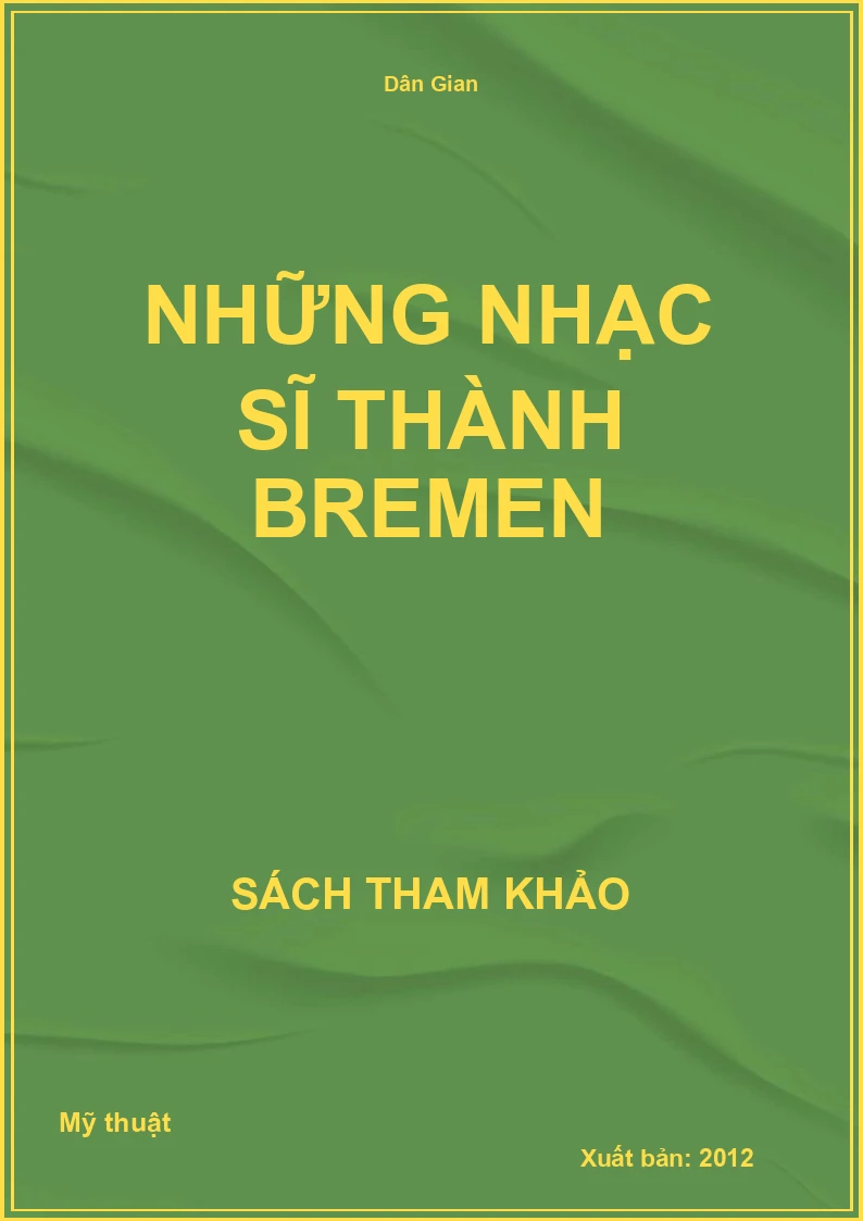 Những Nhạc Sĩ Thành Bremen