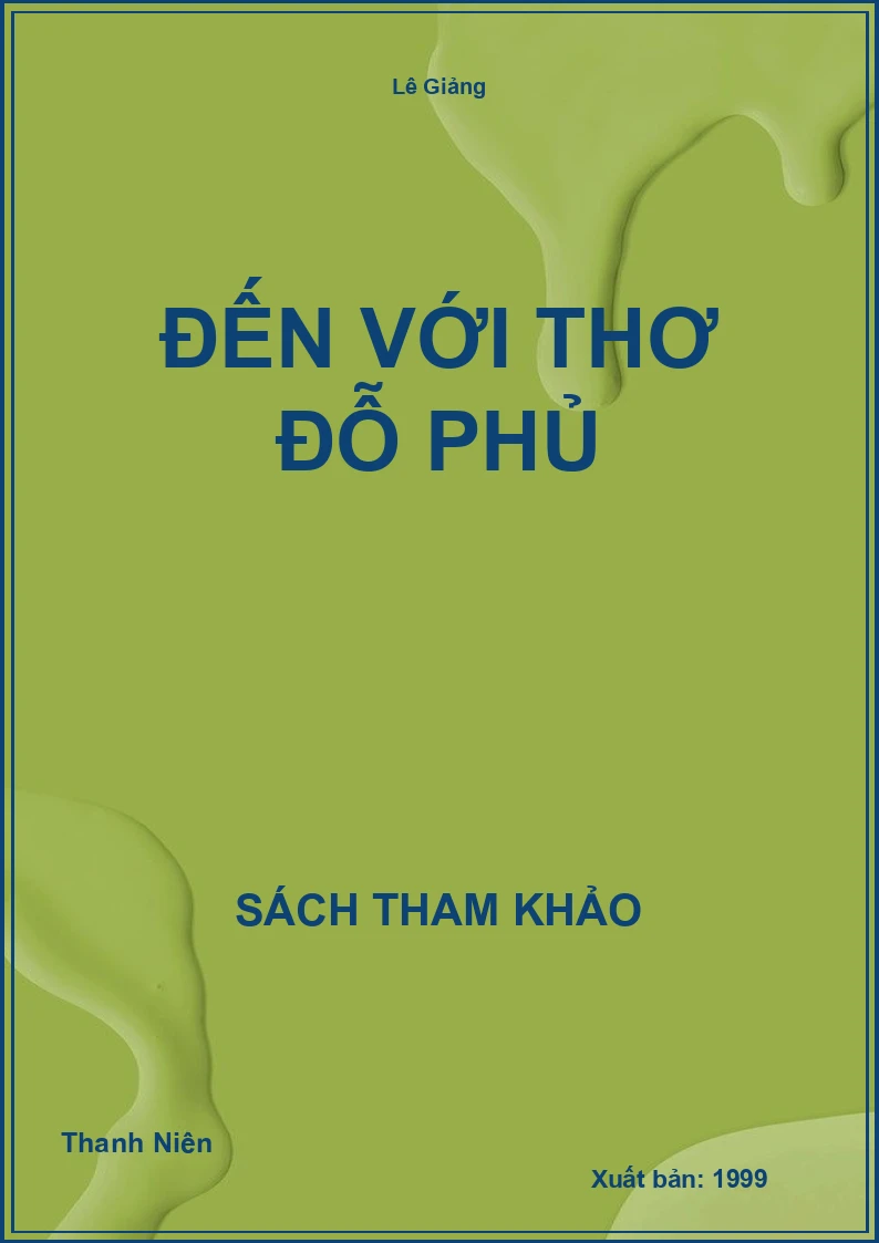 Đến Với Thơ Đỗ Phủ