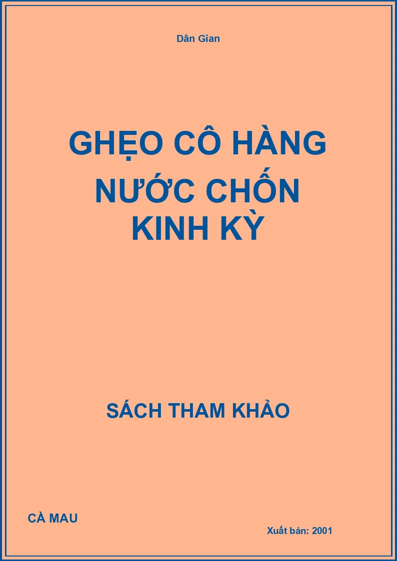 Ghẹo Cô Hàng Nước Chốn Kinh Kỳ