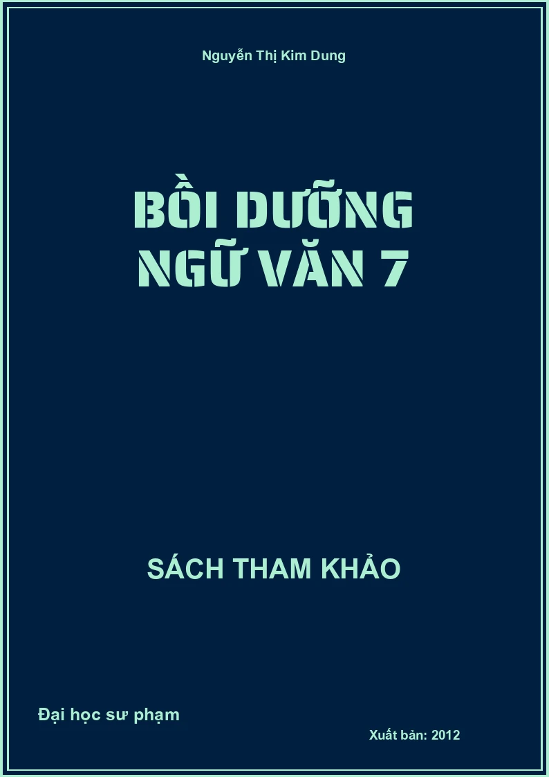 Bồi dưỡng Ngữ Văn 7