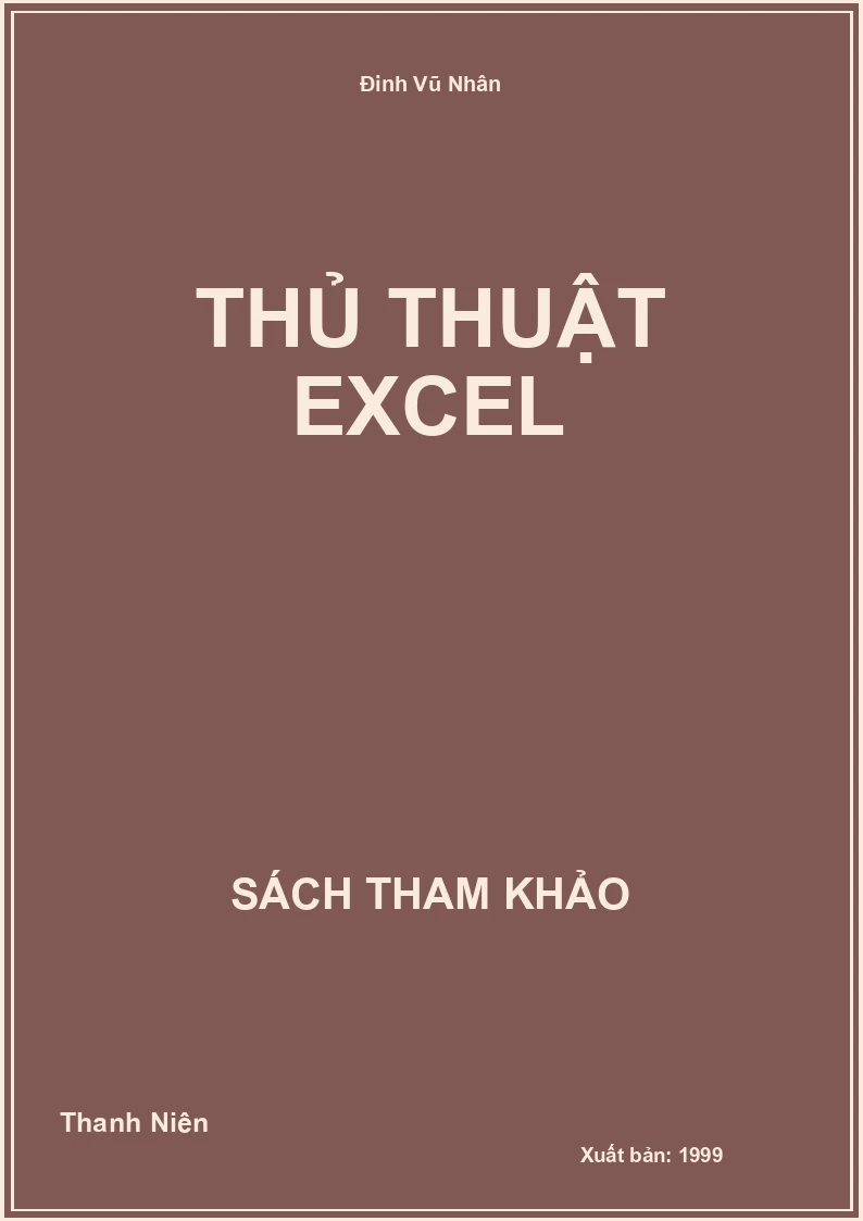 Thủ Thuật Excel