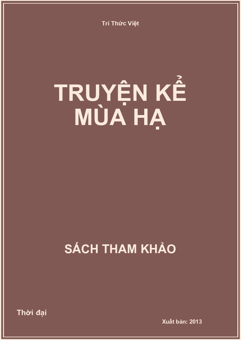 Truyện Kể Mùa Hạ