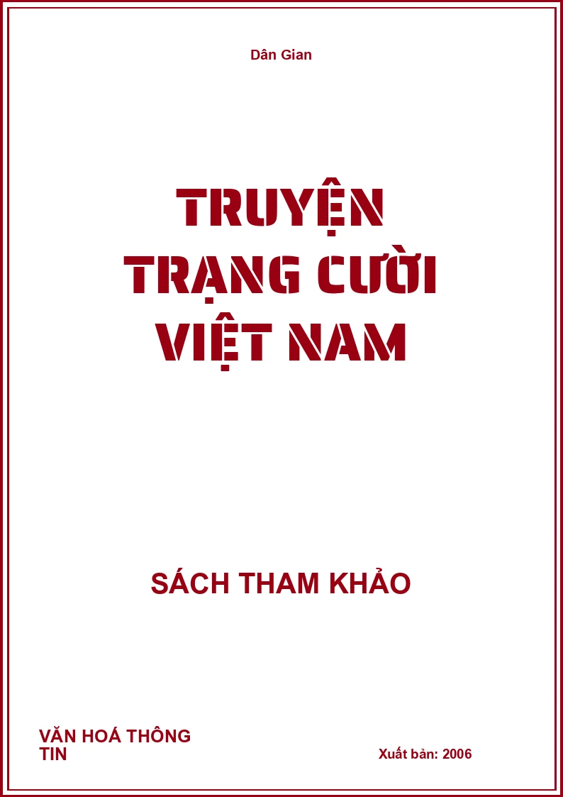 Truyện Trạng Cười Việt Nam