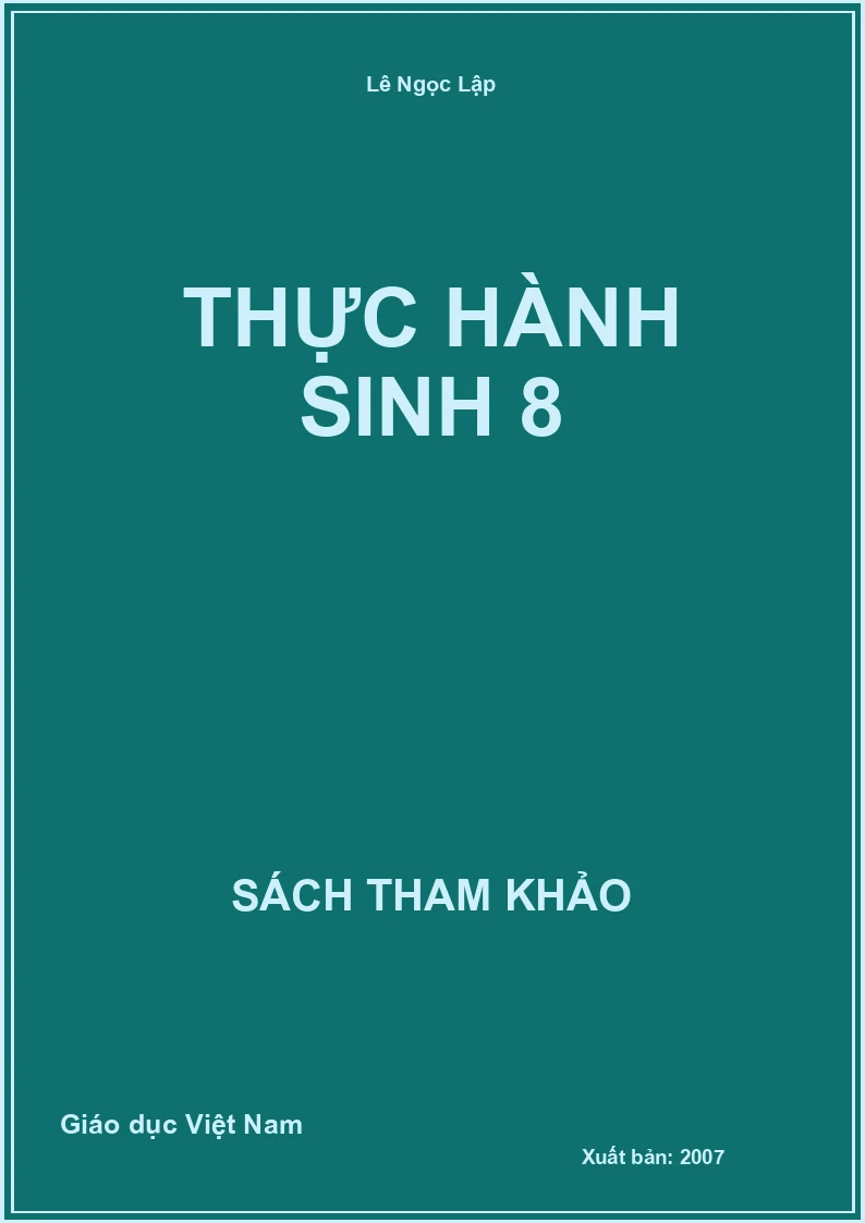 Thực Hành Sinh 8