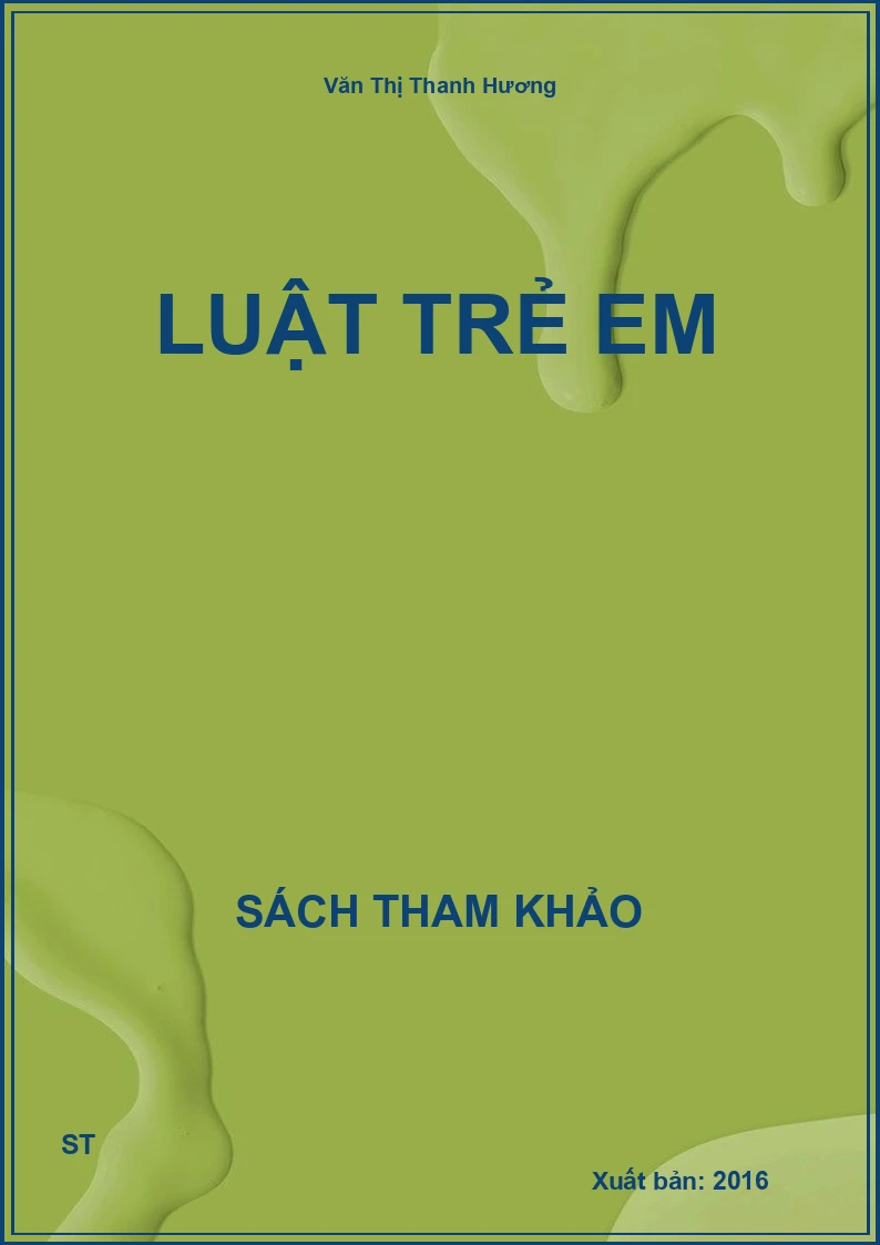 Luật Trẻ Em