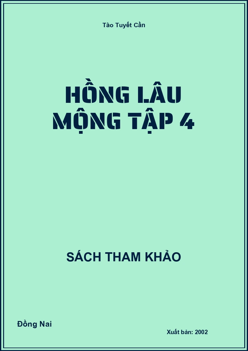 Hồng Lâu Mộng Tập 4