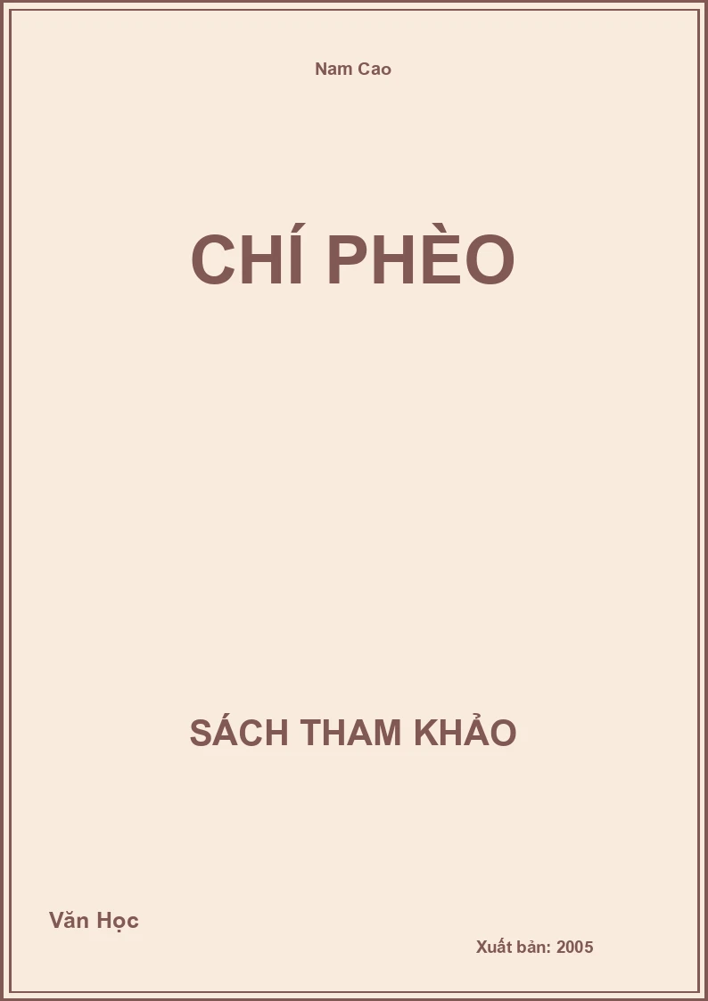 Chí Phèo