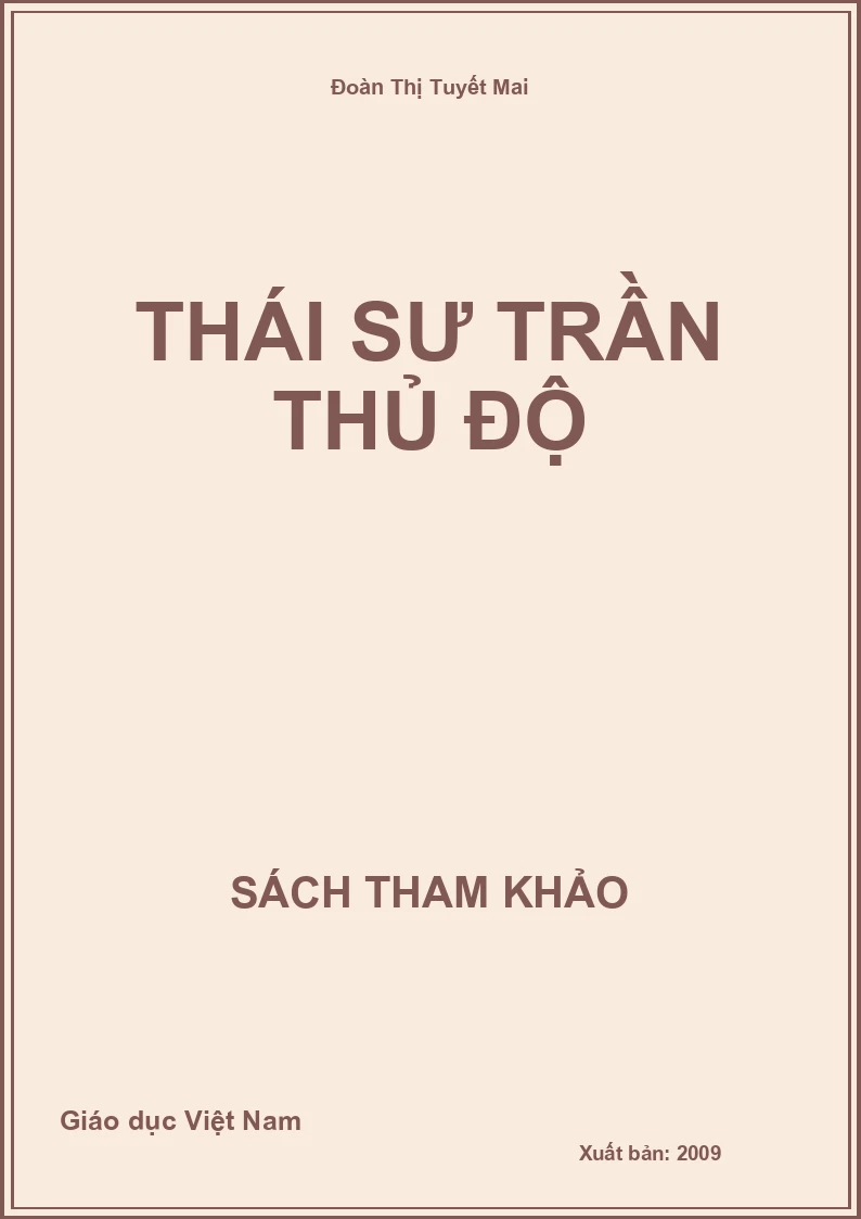 Thái Sư Trần Thủ Độ