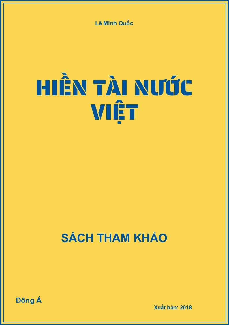 Hiền Tài Nước Việt