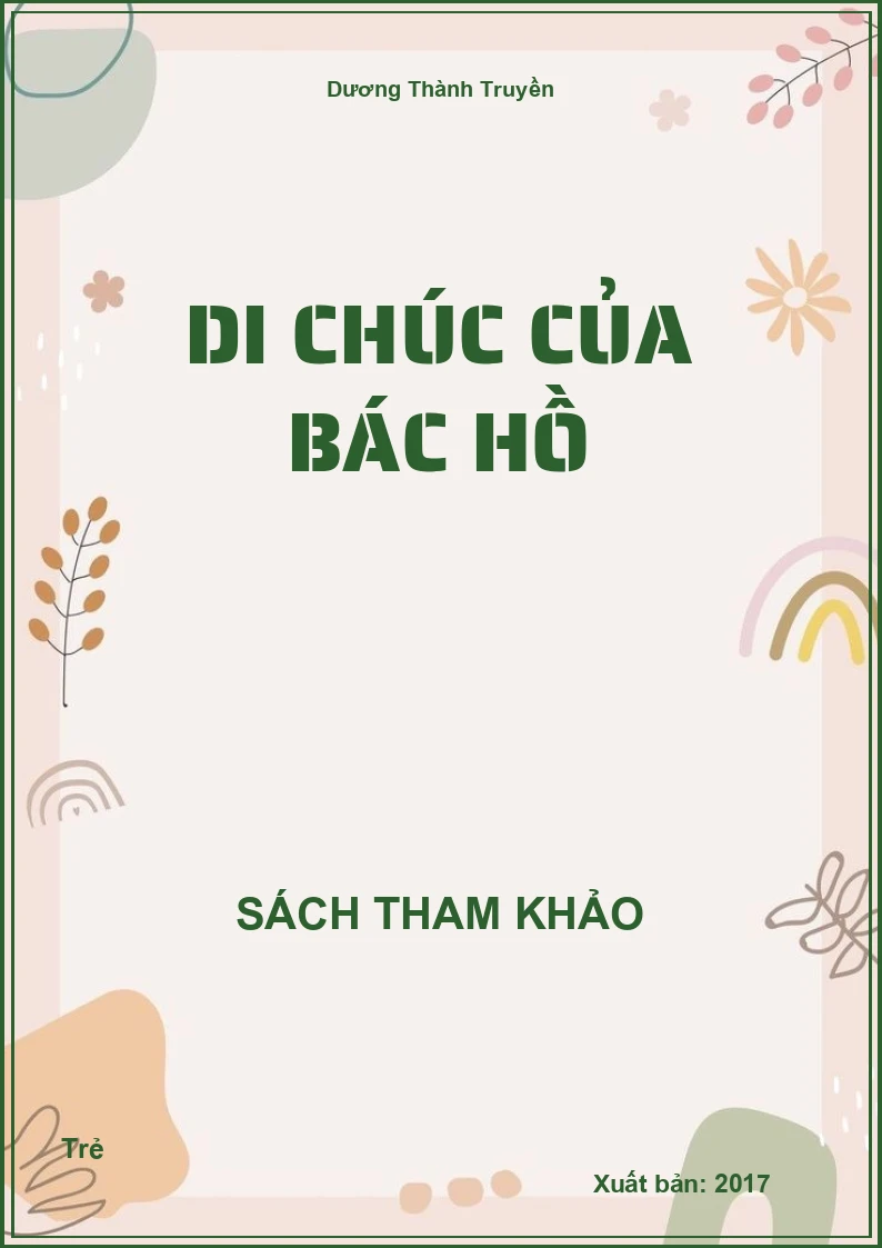 Di Chúc Của Bác Hồ