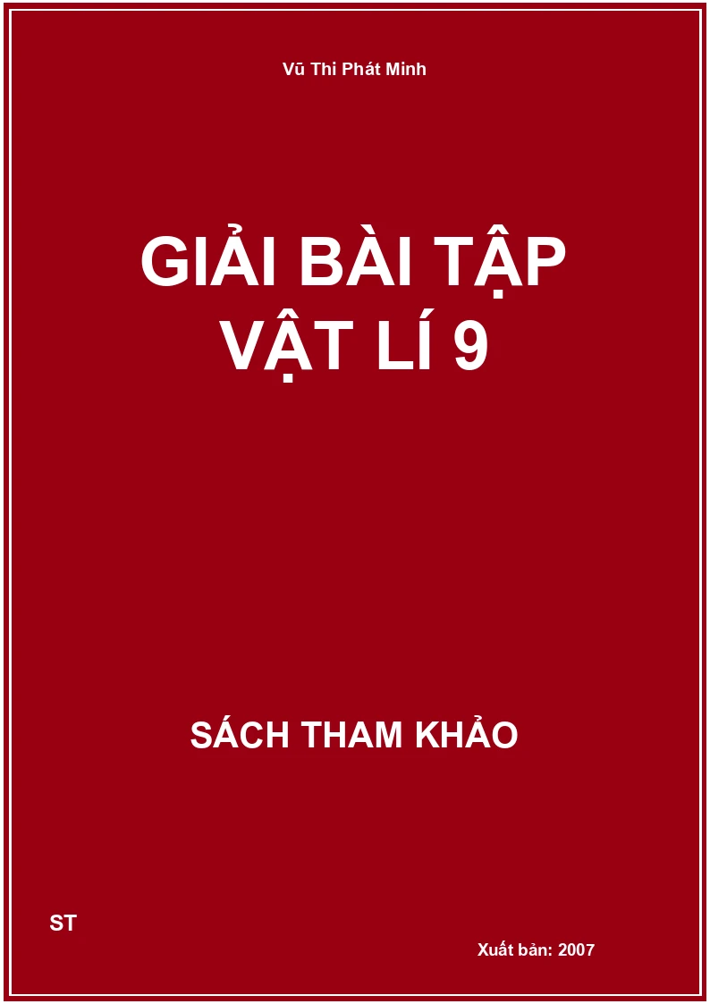 Giải Bài Tập Vật Lí 9