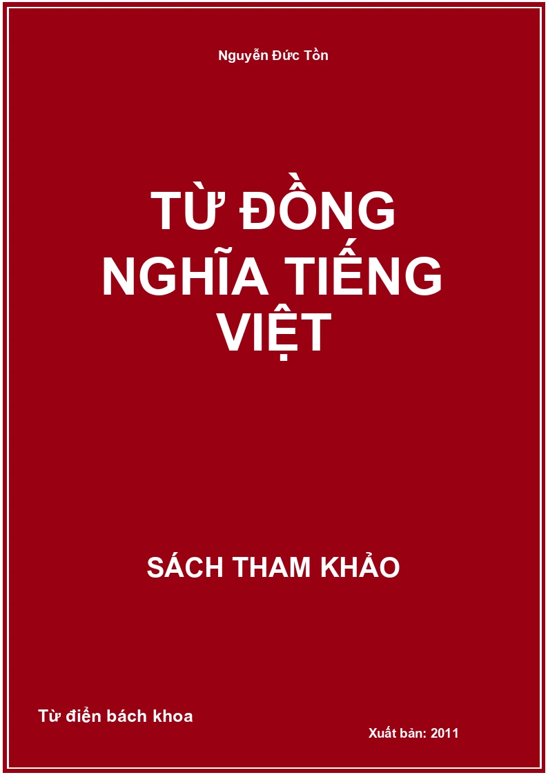 Từ Đồng Nghĩa Tiếng Việt