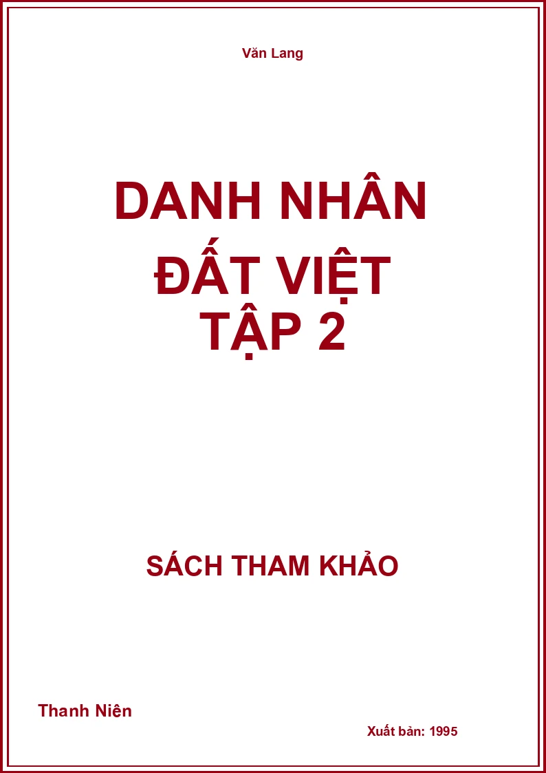 Danh Nhân Đất Việt Tập 2