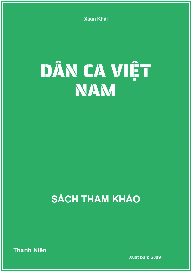 Dân Ca Việt Nam