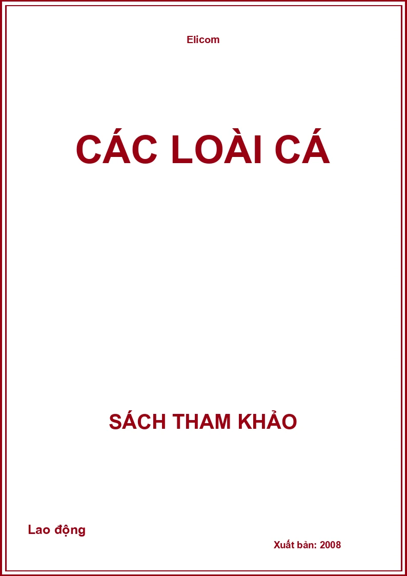 Các Loài Cá