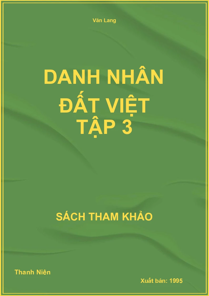 Danh Nhân Đất Việt Tập 3