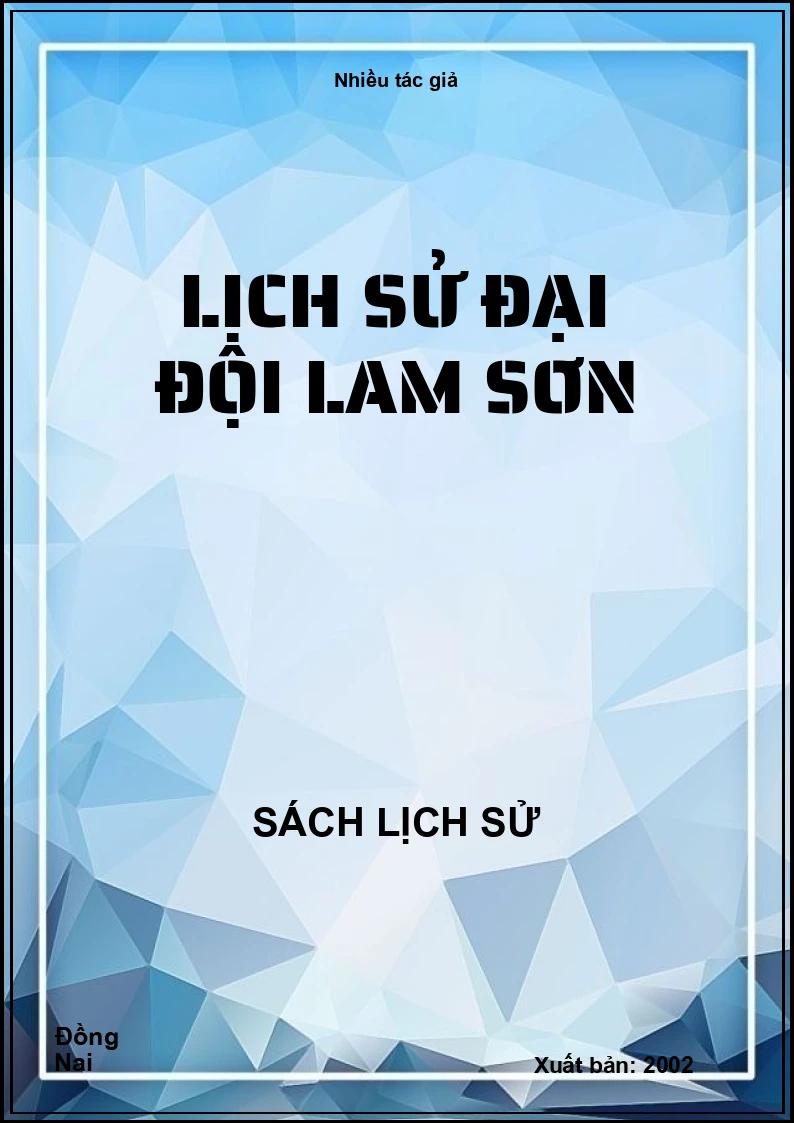 Lịch sử Đại đội Lam Sơn