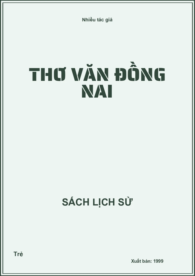Thơ văn Đồng Nai
