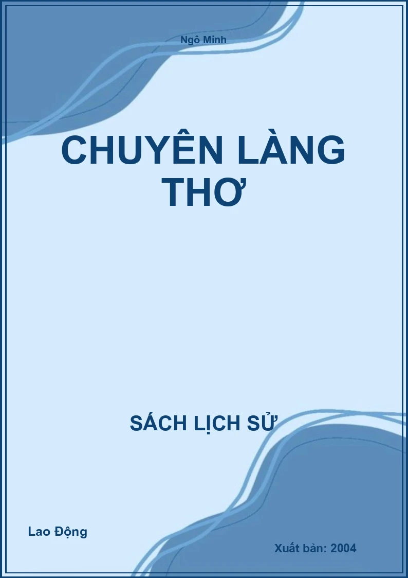 Chuyện làng thơ