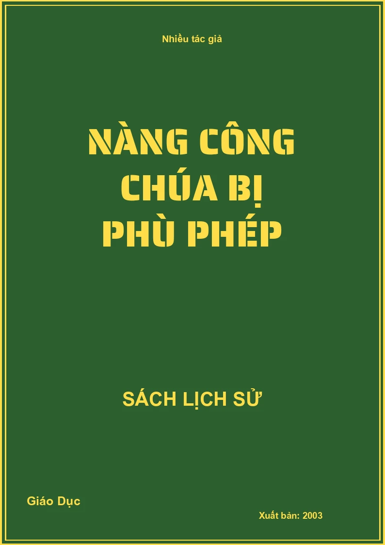 Nàng công chúa bị phù phép