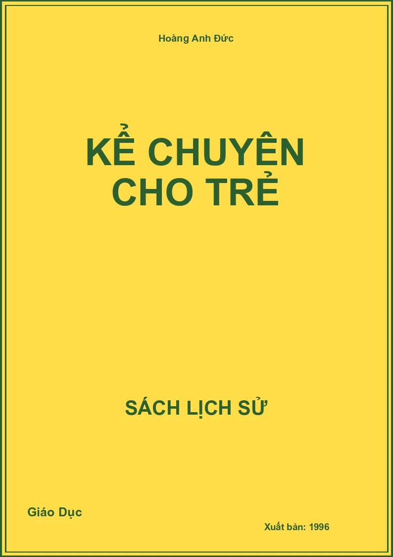 Kể chuyện cho trẻ