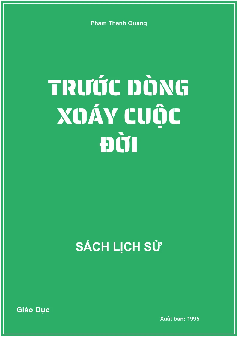 Trước dòng xoáy cuộc đời