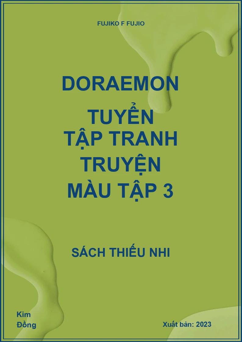 Doraemon tuyển tập tranh truyện màu Tập 3