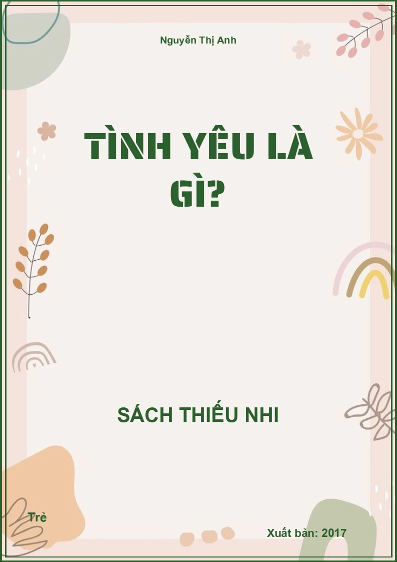 Tình yêu là gì?