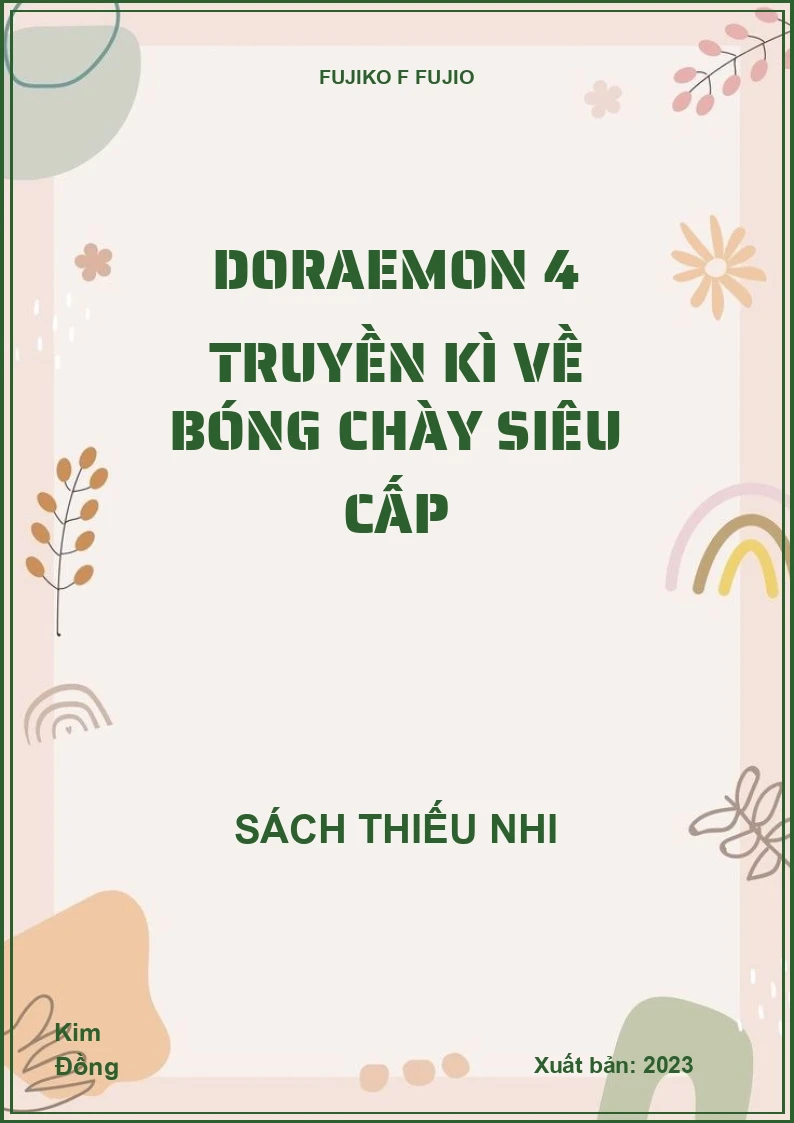 Doraemon 4 Truyền kì về bóng chày siêu cấp