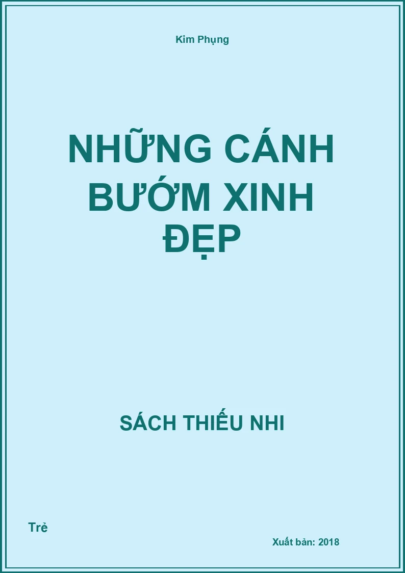 Những cánh bướm xinh đẹp