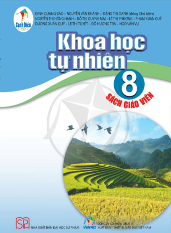 Sách giáo viên Khoa học tự nhiên 8 - Cánh diều