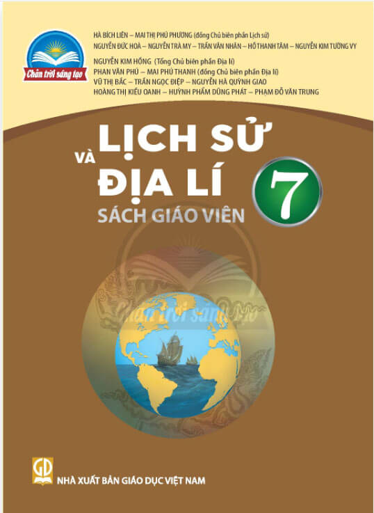 Sách giáo viên Lịch sử và địa lí 7 - Chân trời sáng tạo