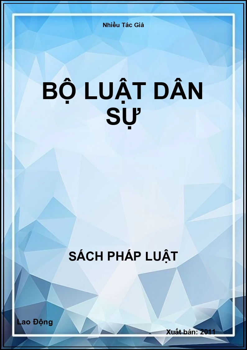Bộ Luật Dân Sự