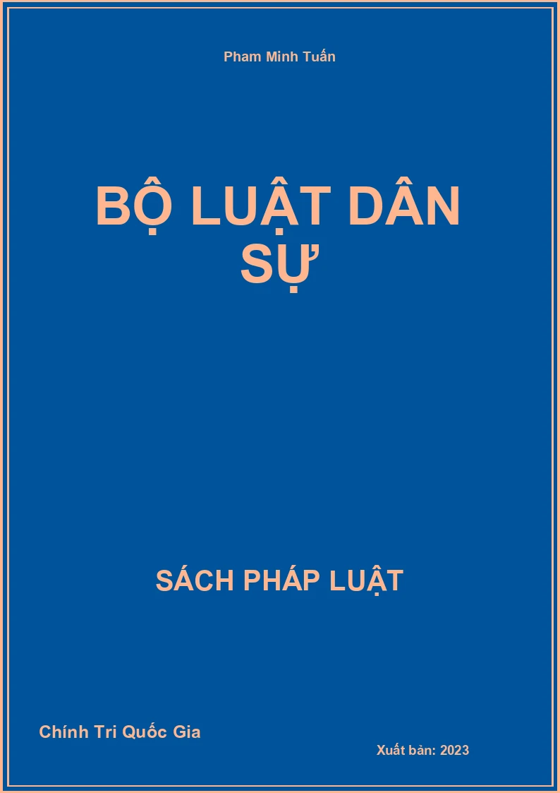 Bộ Luật Dân Sự