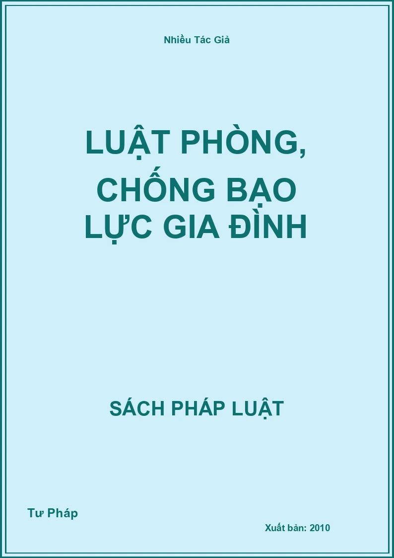 Luật Phòng, Chống Bạo Lực Gia Đình