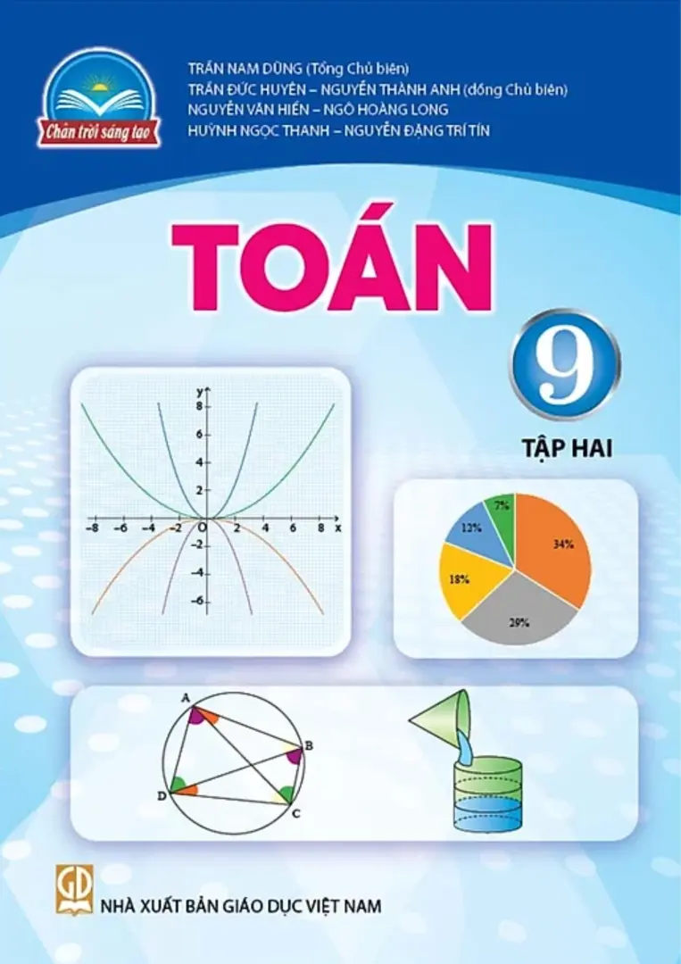 Sách Giáo Khoa Toán 9 - Tập 2 Chân Trời Sáng Tạo