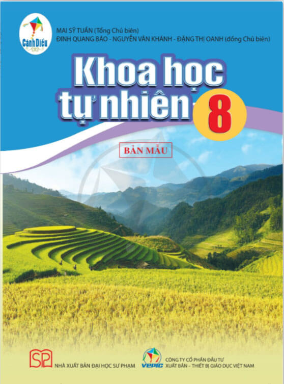 Sách Giáo Khoa Khoa Học Tự Nhiên 8 - Cánh Diều
