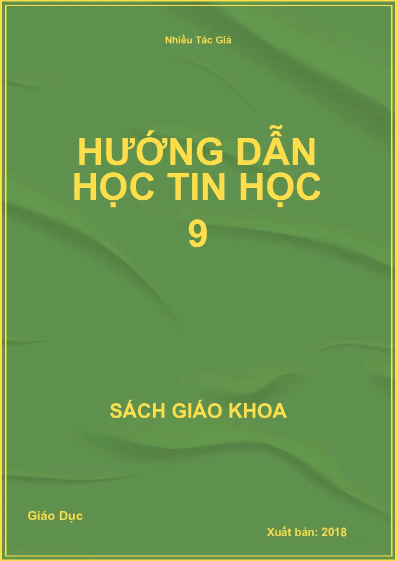 Hướng Dẫn Học Tin Học 9