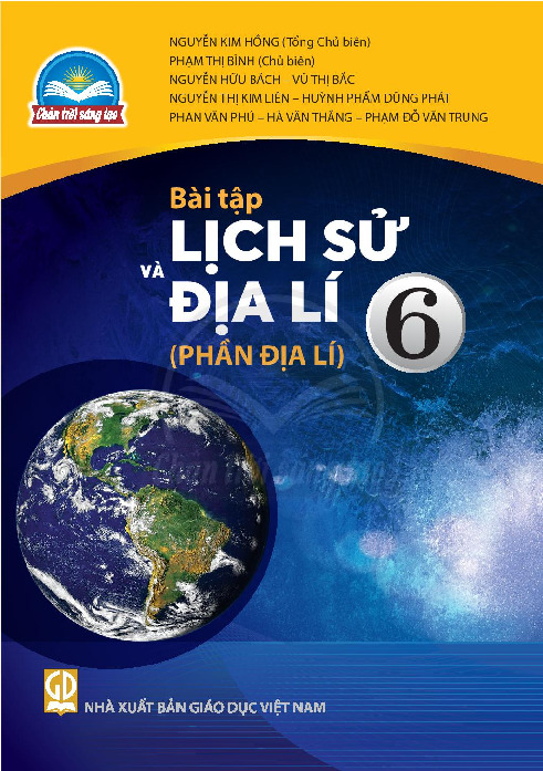 Sách Bài Tập Lịch Sử Và Địa Lý 6 - Phần Địa Lý - Chân Trời Sáng Tạo