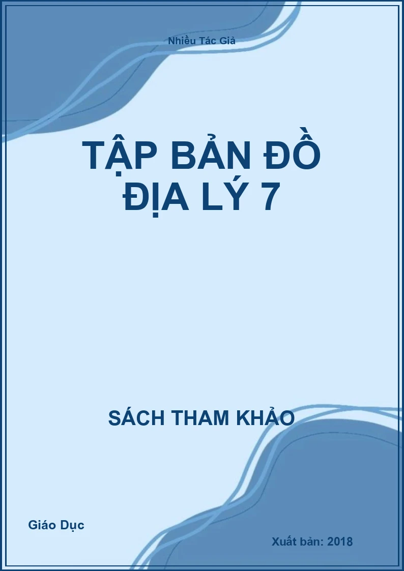 Tập bản đồ Địa Lý 7