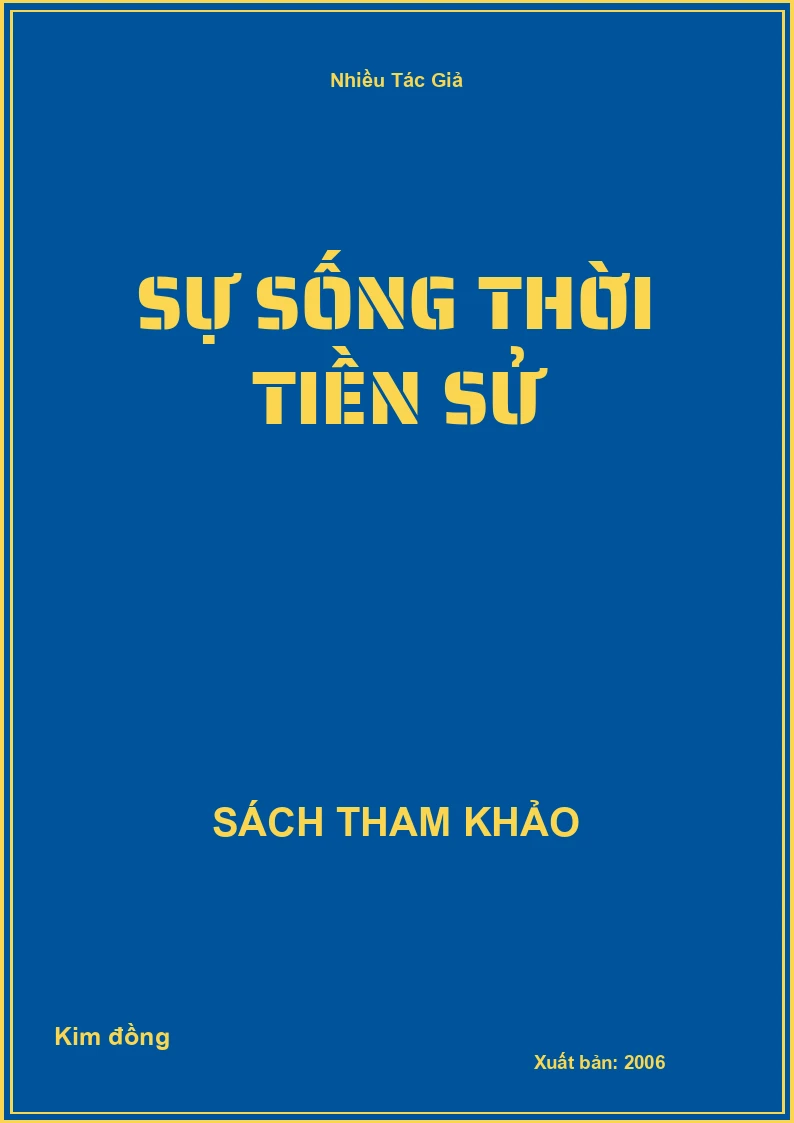 Sự sống thời tiền sử