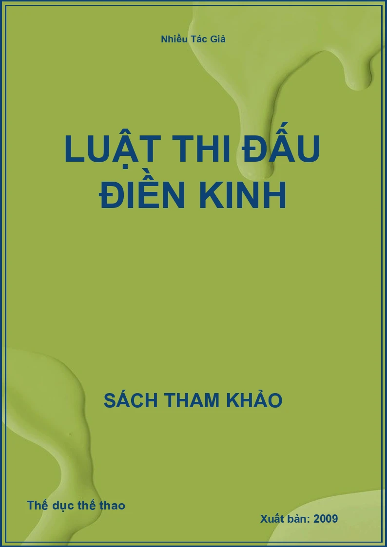 Luật thi đấu điền kinh