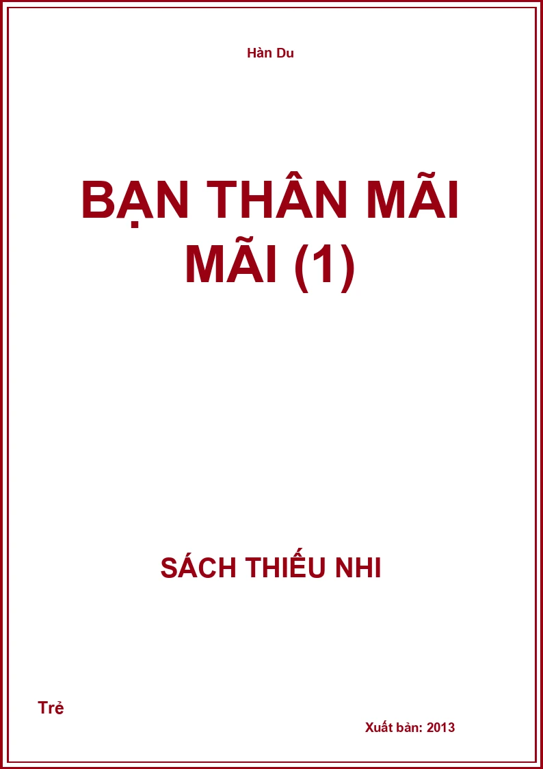 Bạn thân mãi mãi (1)