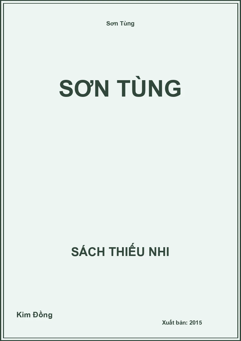 Sơn Tùng