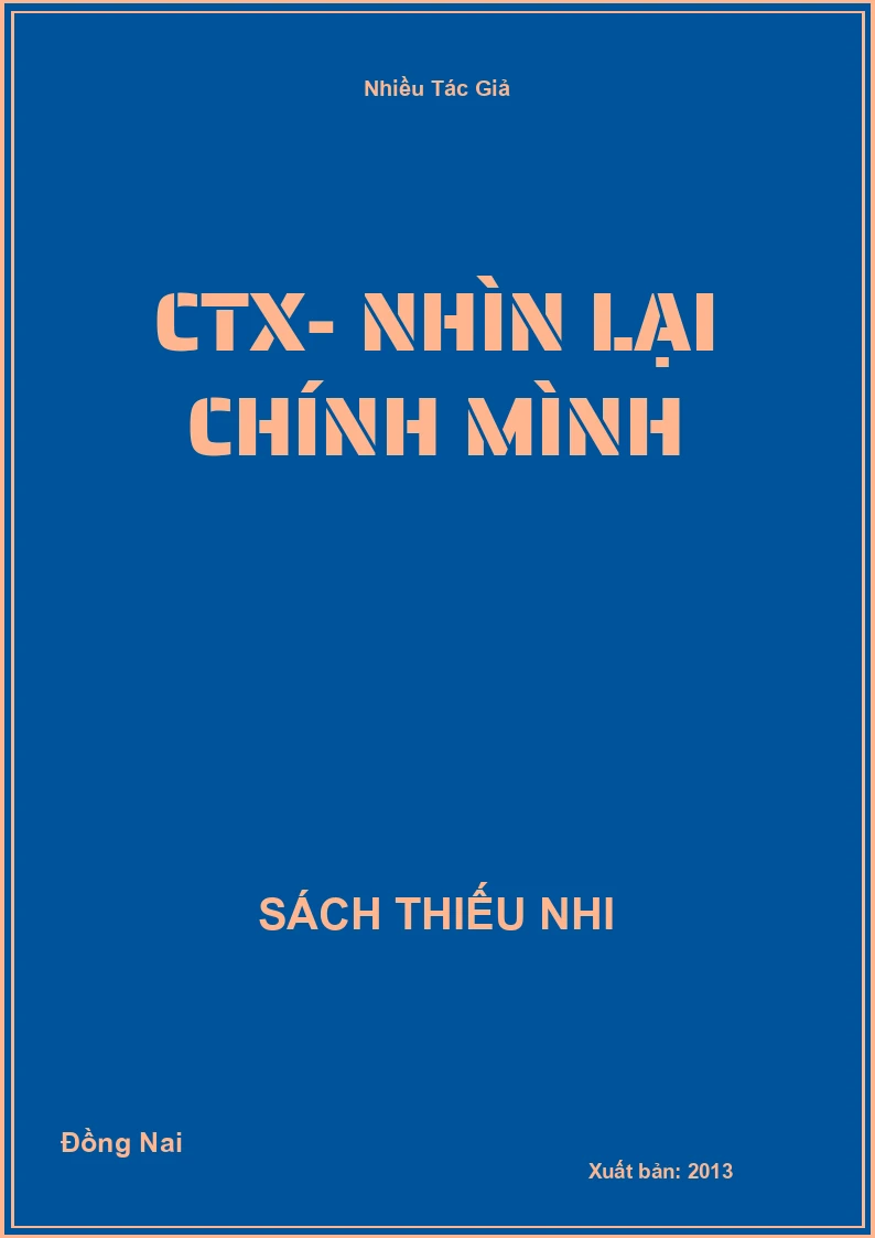 CTX- Nhìn lại chính mình