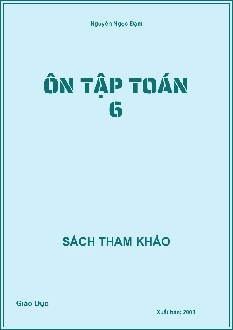Ôn tập Toán 6