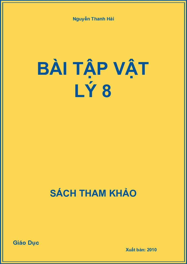 Bài tập Vật Lý 8