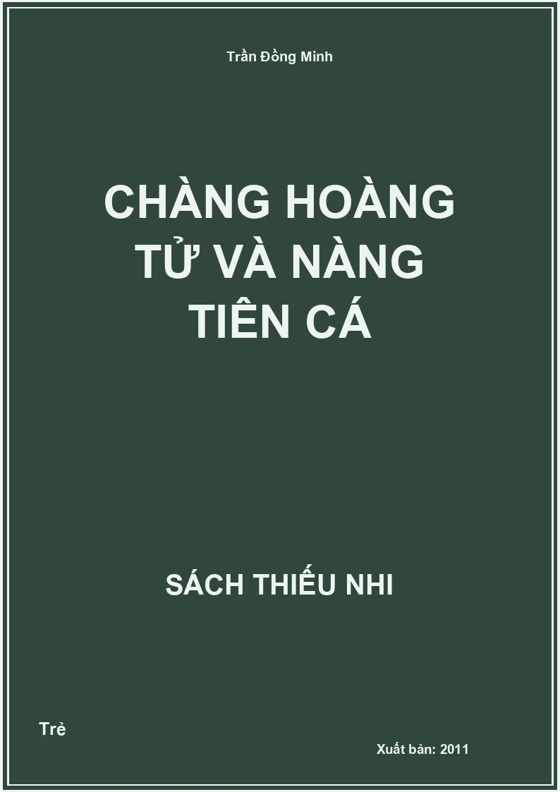 Chàng hoàng tử và nàng tiên cá