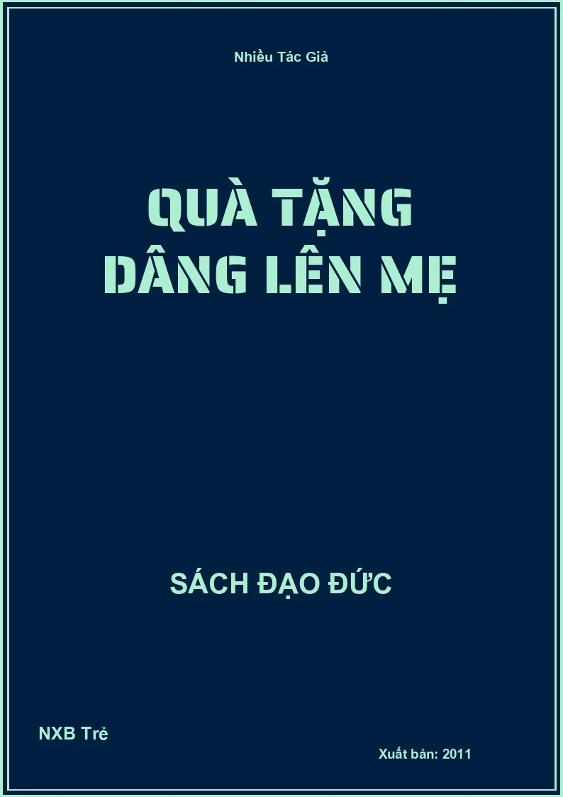 Quà tặng dâng lên mẹ